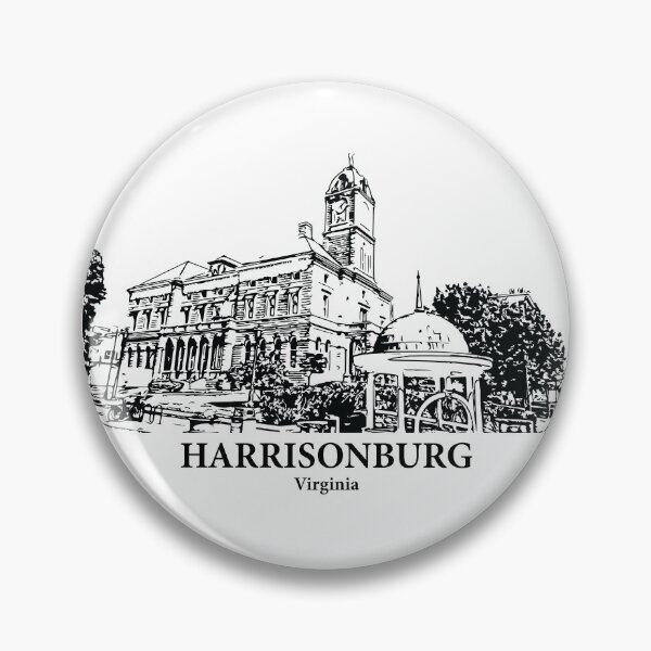 Artikelvorschau, Harrisonburg - Virginia entworfen und verkauft von Lakeric Cityscapes.