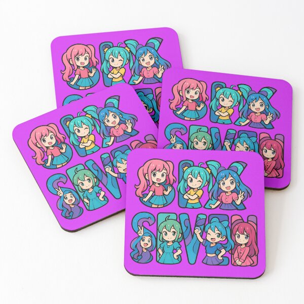 Item preview, Six Seven 6-7 - Anime girls  designed and sold by The Funky Sprunki.