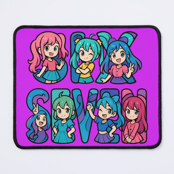 Item preview, Six Seven 6-7 - Anime girls  designed and sold by The Funky Sprunki.