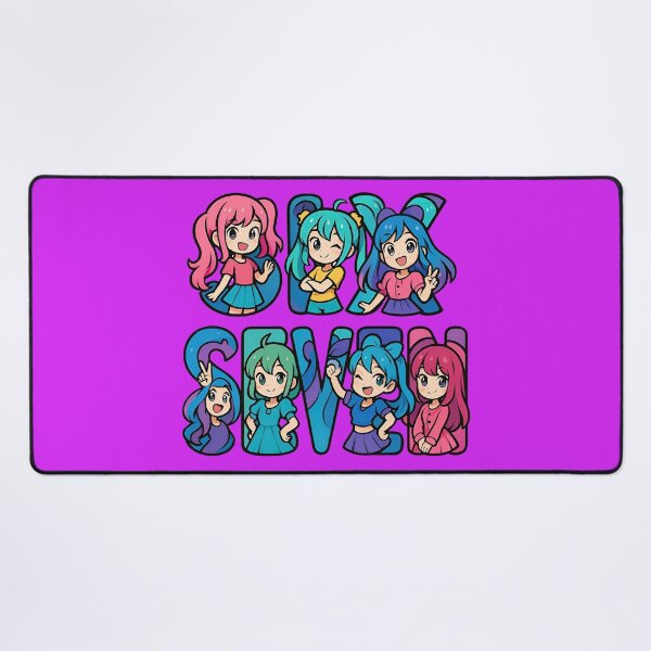 Item preview, Six Seven 6-7 - Anime girls designed and sold by The Funky Sprunki.