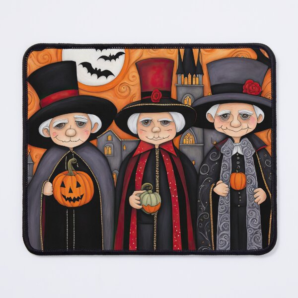 Item preview, Pensioners dressed as a Vampires for Halloween designed and sold by Colin Bentham.