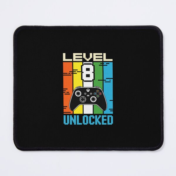 Item preview, Level 8 Unlocked Video Gamer 8th Birthday   designed and sold by Belkisallen.