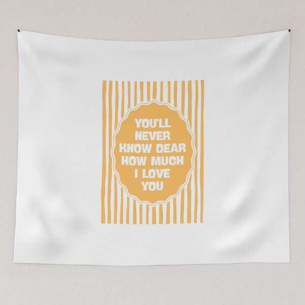Item preview, You'll never know dear how much I love you designed and sold by Dondonmart.