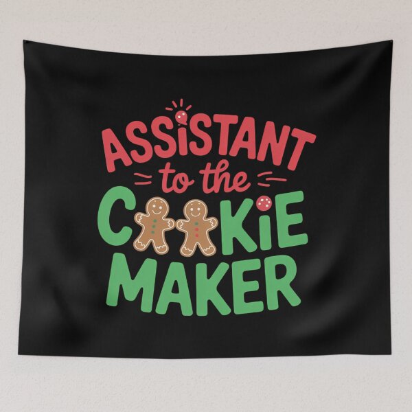 Item preview, Cookie Maker Cute Christmas Baking designed and sold by georgiaarsnal.