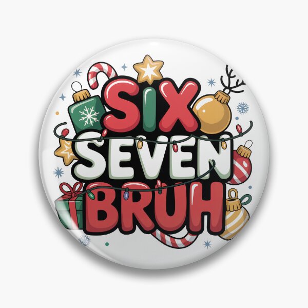 Item preview, Six Seven Bruh 6 7 Christmas designed and sold by J-Style-Design.