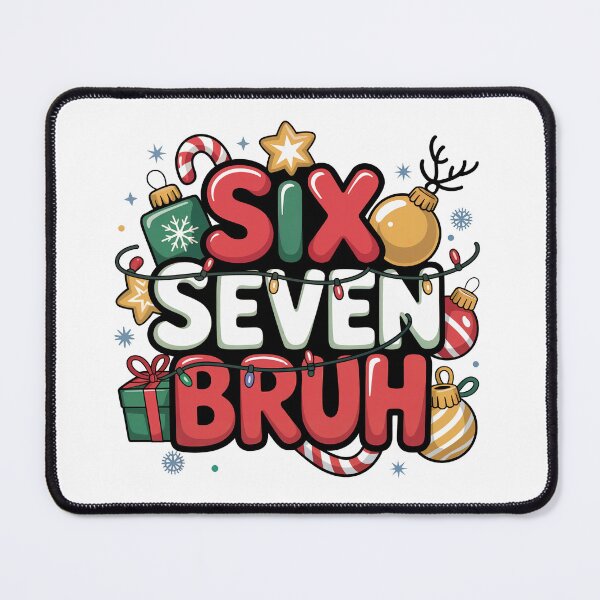 Item preview, Six Seven Bruh 6 7 Christmas designed and sold by J-Style-Design.