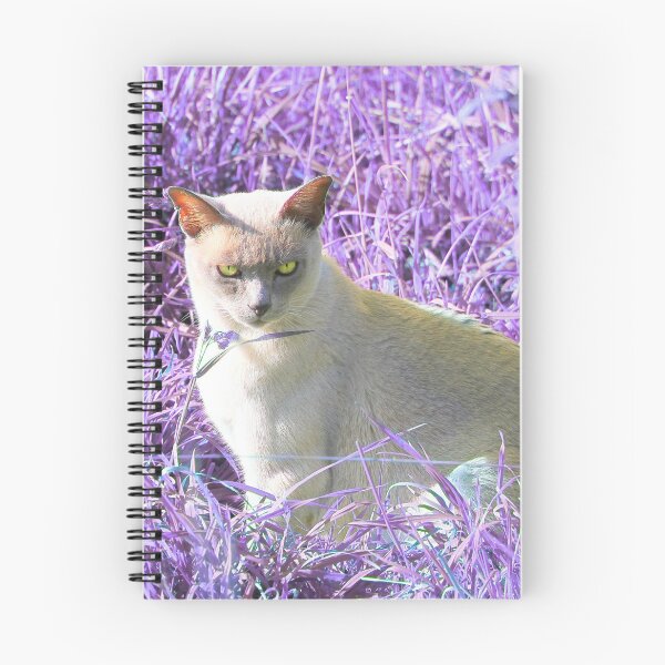 Item preview, Pussy Cat in Purple designed and sold by missmoneypenny.