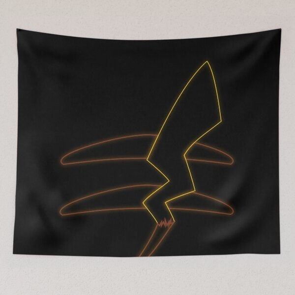 Item preview, Neon Pika Pattern designed and sold by LineweightDsgn.