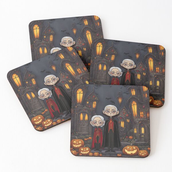Item preview, Pensioners dressed as a Vampires for Halloween designed and sold by Colin Bentham.