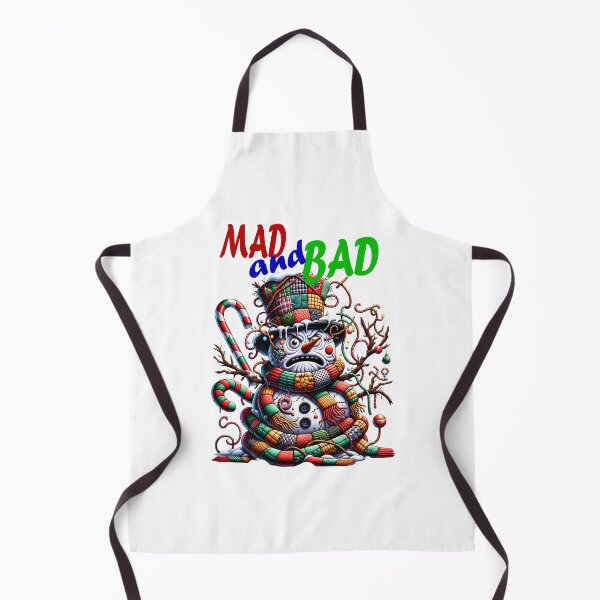Item preview, mad and bad snowman, christmas fun designed and sold by LoneAngel.