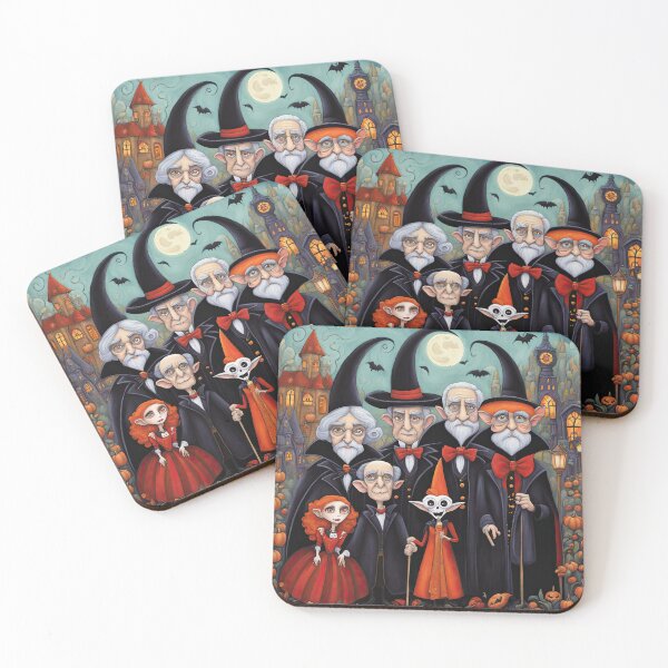 Item preview, Pensioners dressed as a Vampires for Halloween designed and sold by Colin Bentham.