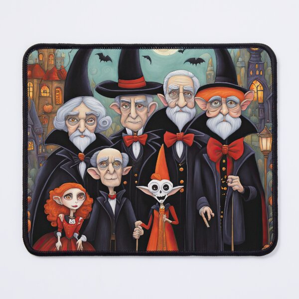 Item preview, Pensioners dressed as a Vampires for Halloween designed and sold by Colin Bentham.