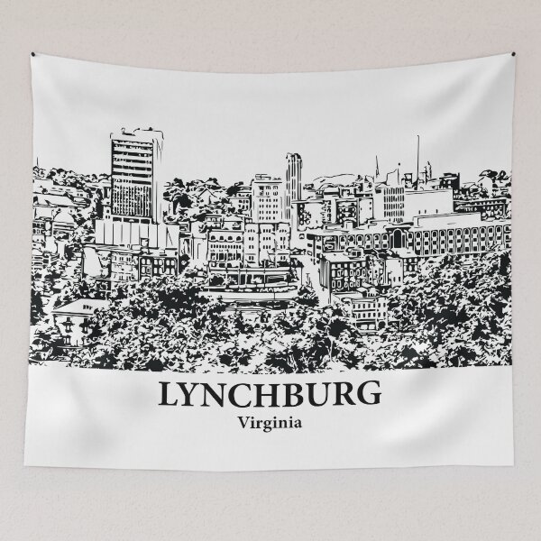 Item preview, Lynchburg - Virginia designed and sold by Lakeric Cityscapes.