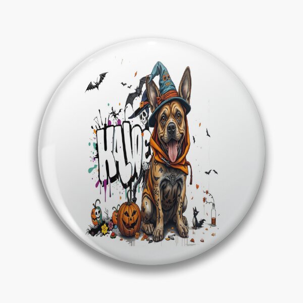Item preview, papa halloween and dog graffiti art cool Professional design designed and sold by atomsama.