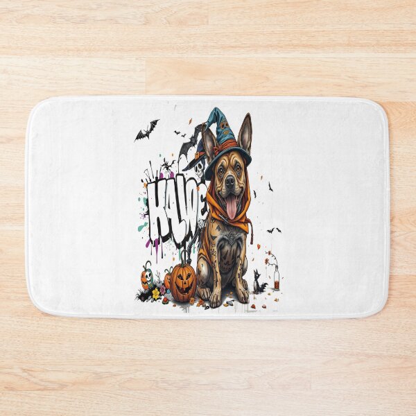 Item preview, papa halloween and dog graffiti art cool Professional design designed and sold by atomsama.