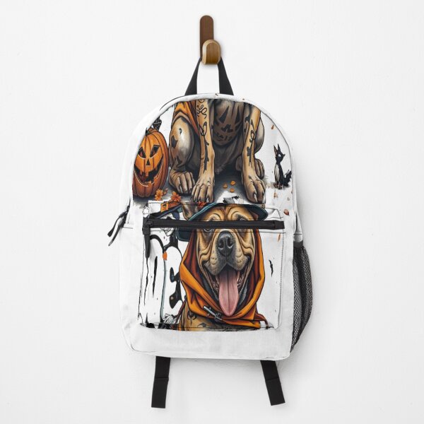 Item preview, papa halloween and dog graffiti art cool Professional design designed and sold by atomsama.