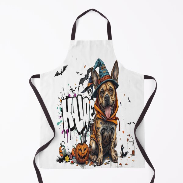 Item preview, papa halloween and dog graffiti art cool Professional design designed and sold by atomsama.