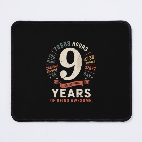 Item preview, Nine 9yr 9th Birthday 9 Years Old 108 Months designed and sold by Belkisallen.