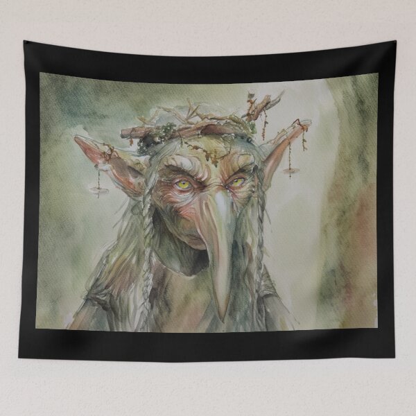 Item preview, Fey Goblin child of the forest designed and sold by Vintage Designs +.