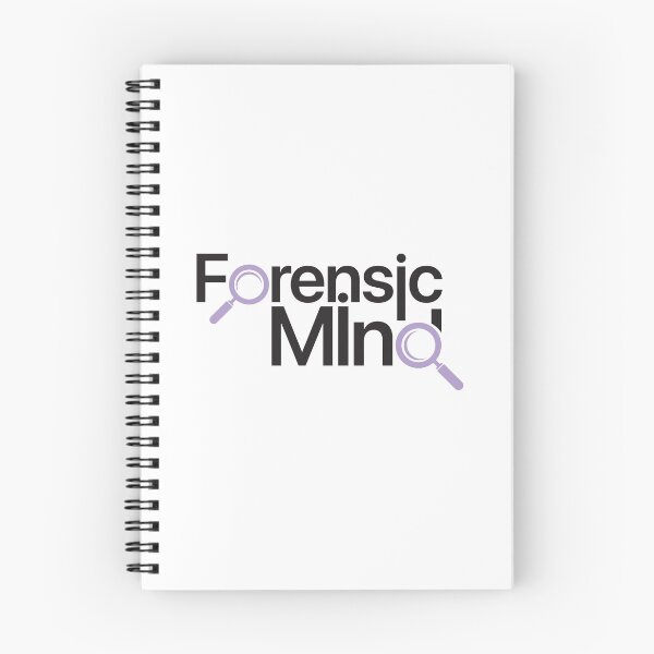 Item preview, Forensic Mind with Purple Magnifying Glasses designed and sold by ForensicMinds.