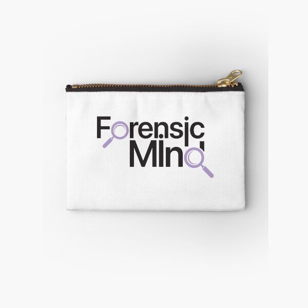 Item preview, Forensic Mind with Purple Magnifying Glasses designed and sold by ForensicMinds.