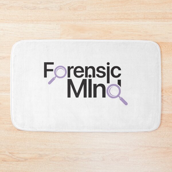 Item preview, Forensic Mind with Purple Magnifying Glasses designed and sold by ForensicMinds.