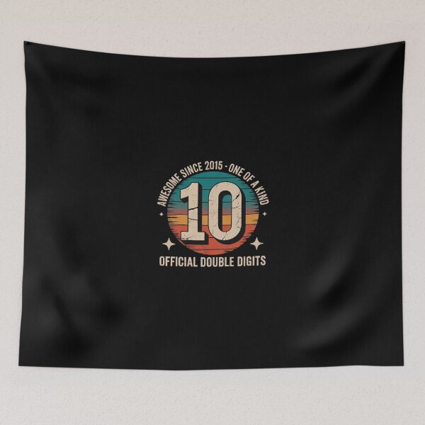 Item preview, Official Double Digits 10 Year Old 10th Birthday 2015  designed and sold by Belkisallen.