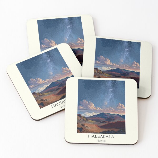 Item preview, Haleakala Maui Starry Night Art Print designed and sold by TuncGK.