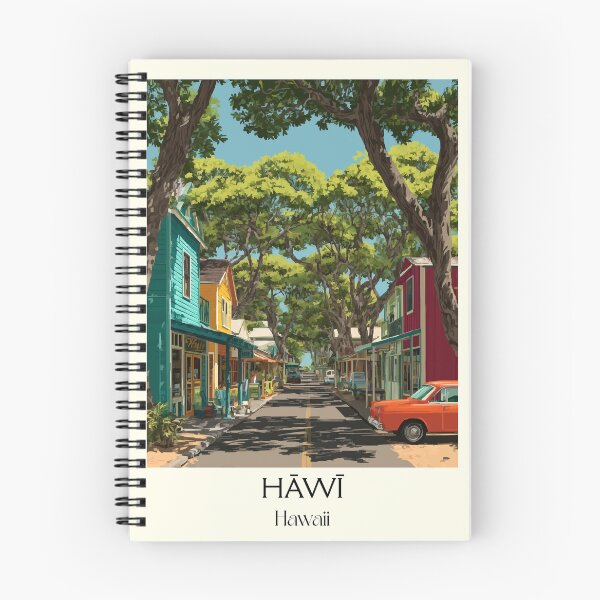 Item preview, Hawi Big Island Small Town Art Print designed and sold by TuncGK.