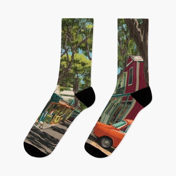 Item preview, Hawi Big Island Small Town Art Print designed and sold by TuncGK.