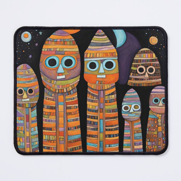 Item preview, Pensioners dressed as a Mummies for Halloween designed and sold by Colin Bentham.