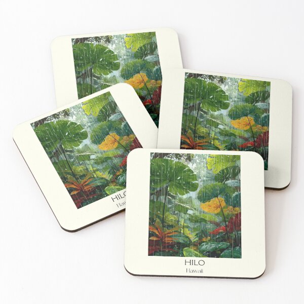 Item preview, Hilo Big Island Rainforest Art Print designed and sold by TuncGK.