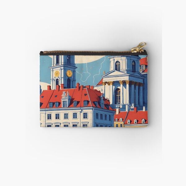 Item preview, Upplands Vaesby Sweden 1950s Vintage Travel Tourism designed and sold by TravelersGems.