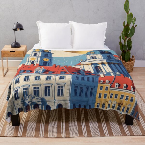 Item preview, Upplands Vaesby Sweden 1950s Vintage Travel Tourism designed and sold by TravelersGems.