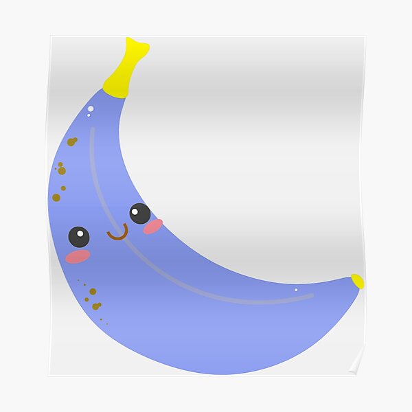 BANANE BLEUE Poster