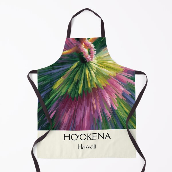 Item preview, Hookena Big Island Hula Dancer Art Print designed and sold by TuncGK.