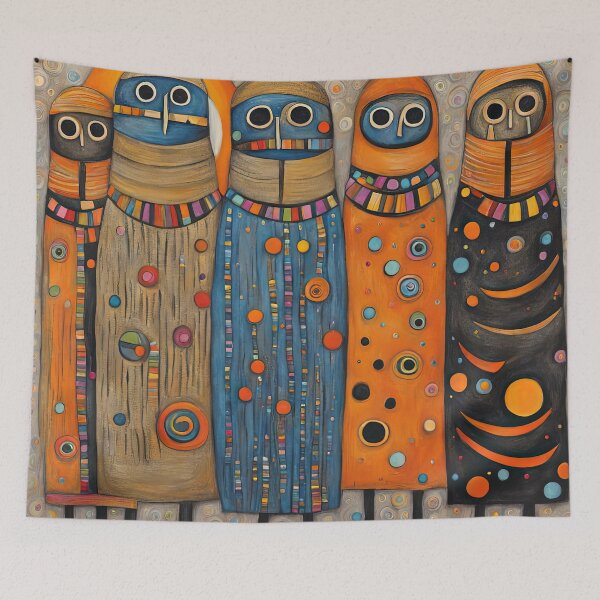 Item preview, Pensioners dressed as a Mummies for Halloween designed and sold by Colin Bentham.