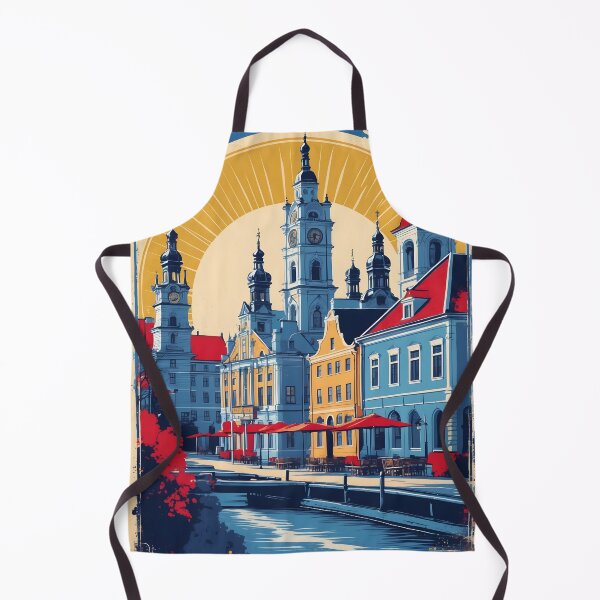 Item preview, Varberg Sweden 1950s Vintage Travel Tourism designed and sold by TravelersGems.