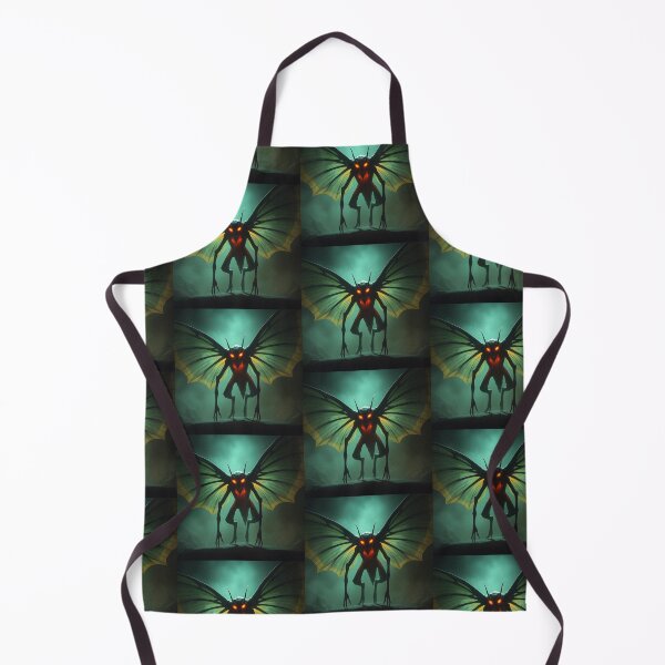 Item preview, Mothman cryptid painting designed and sold by Vintage Designs +.