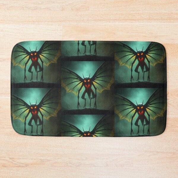 Item preview, Mothman cryptid painting designed and sold by Vintage Designs +.