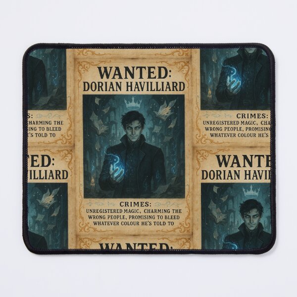 Item preview, Dorian Havilliard Wanted Poster Throne Of Glass Inspired designed and sold by UGLibrary.