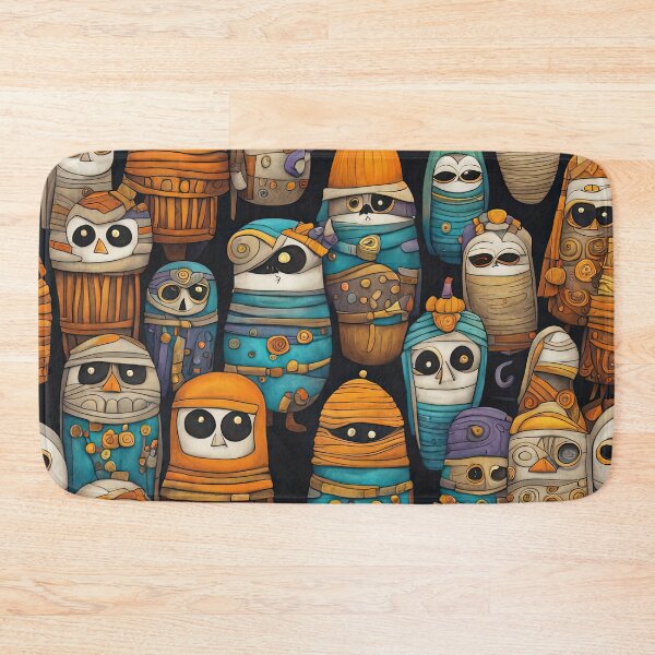 Item preview, Pensioners dressed as a Mummies for Halloween designed and sold by Colin Bentham.