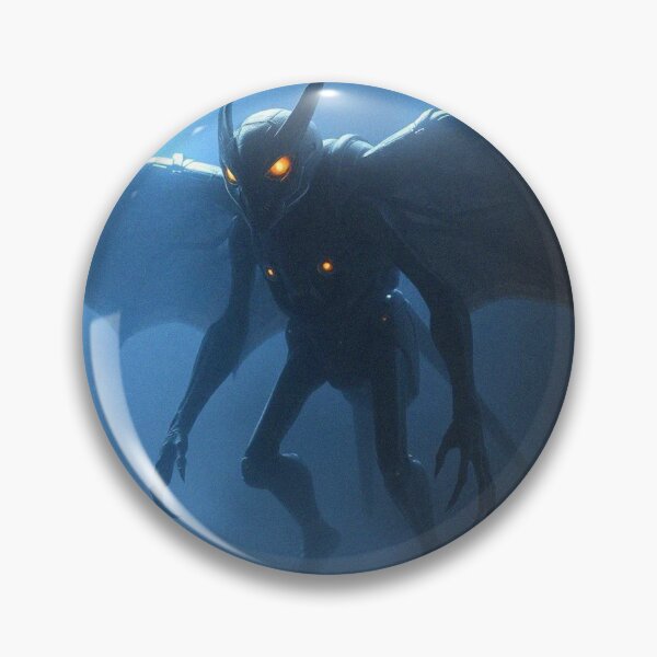 Item preview, Mothman cryptid painting designed and sold by Vintage Designs +.