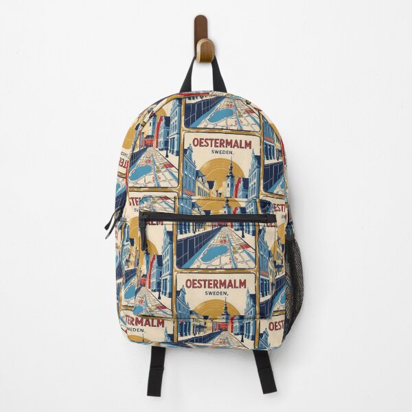 Item preview, Oestermalm Sweden 1950s Vintage Travel Tourism designed and sold by TravelersGems.