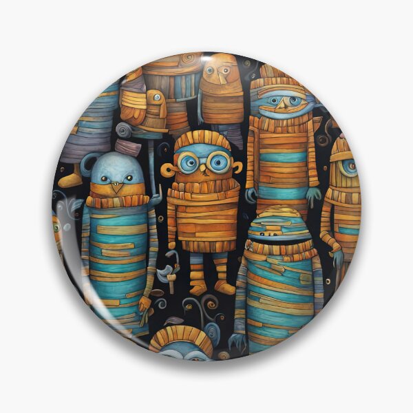 Item preview, Pensioners dressed as a Mummies for Halloween designed and sold by Colin Bentham.