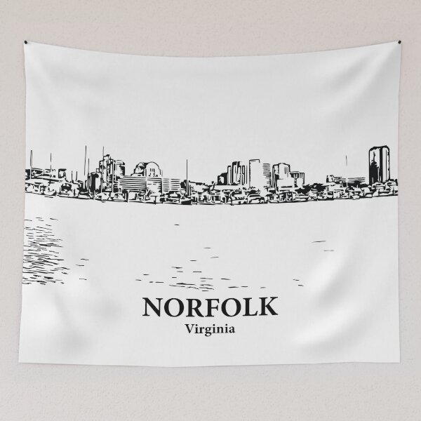 Item preview, Norfolk, Virginia designed and sold by Lakeric Cityscapes.