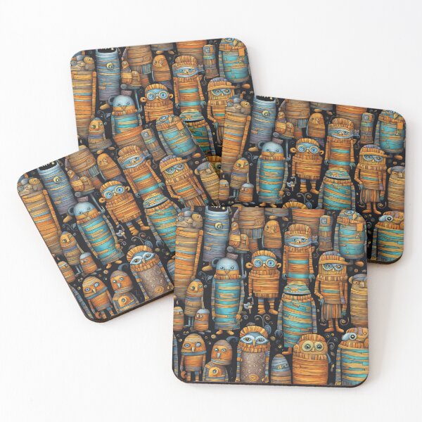 Item preview, Pensioners dressed as a Mummies for Halloween designed and sold by Colin Bentham.