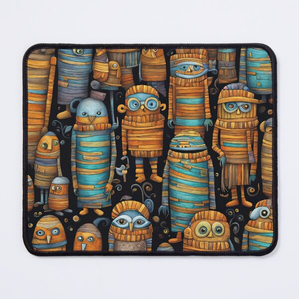 Item preview, Pensioners dressed as a Mummies for Halloween designed and sold by Colin Bentham.
