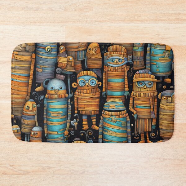 Item preview, Pensioners dressed as a Mummies for Halloween designed and sold by Colin Bentham.