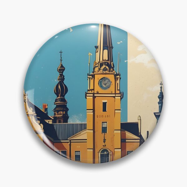 Item preview, Oerebro Sweden 1950s Vintage Travel Tourism designed and sold by TravelersGems.